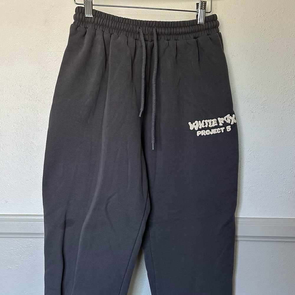 white fox sweats